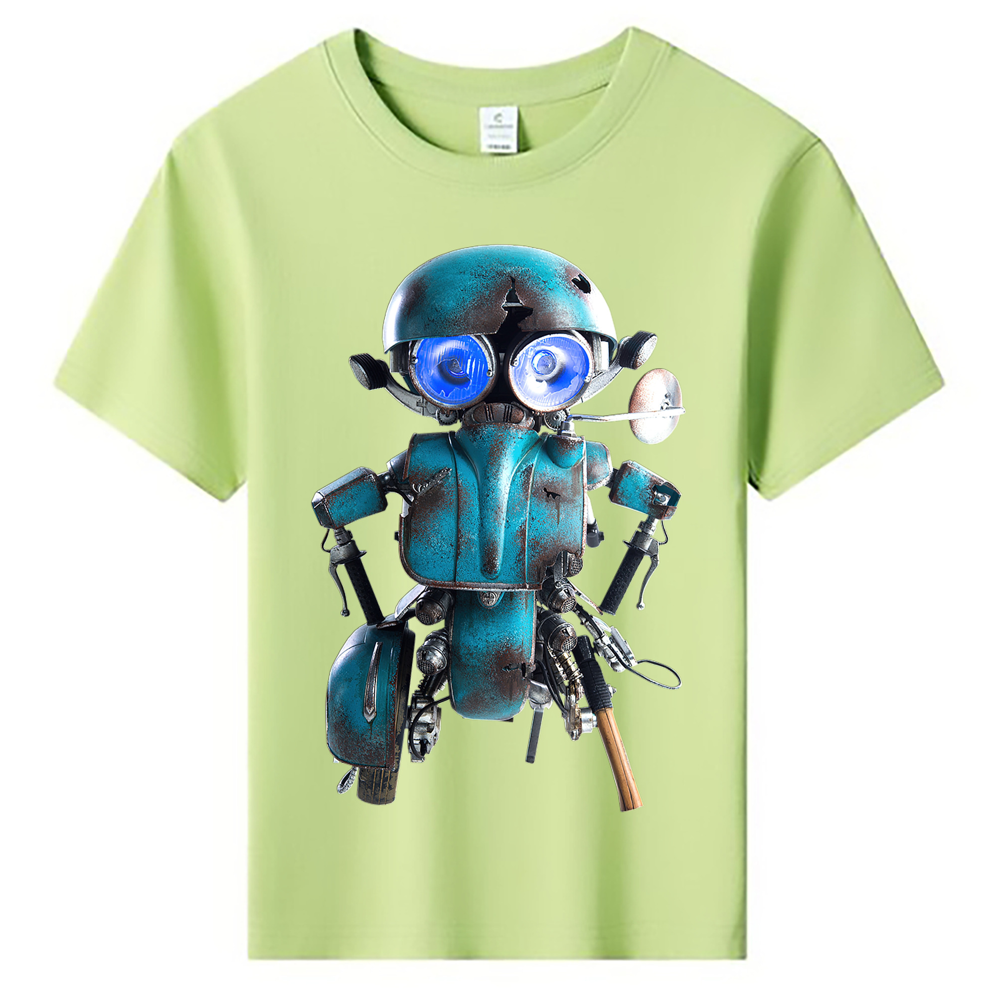 （画像用）  綿100％キッズTシャツ（フロントプリント）